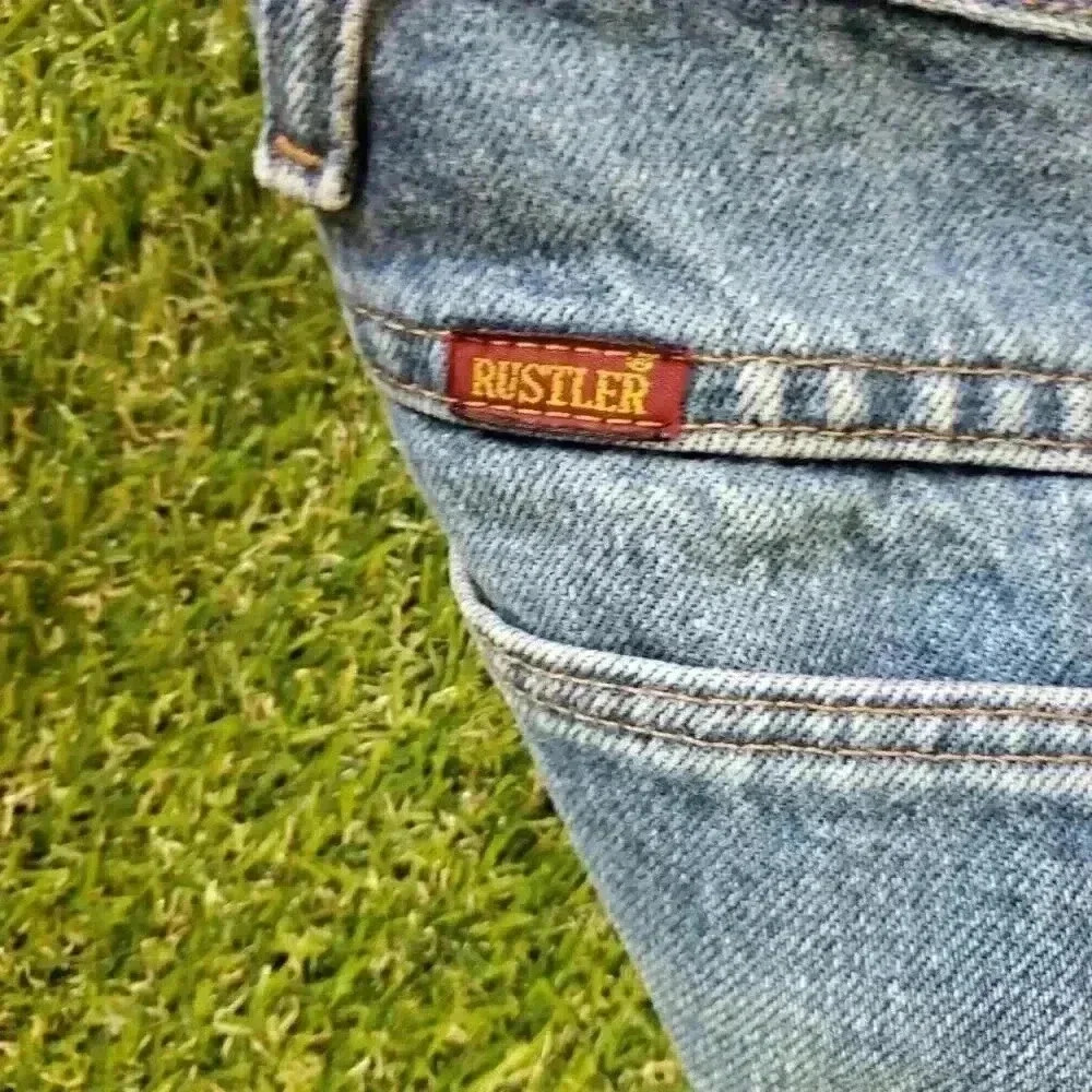 Full Blue Jeans Classic Fit Straight Leg Denim Men's Jeans 38x34 4545 - Picture 5 of 9